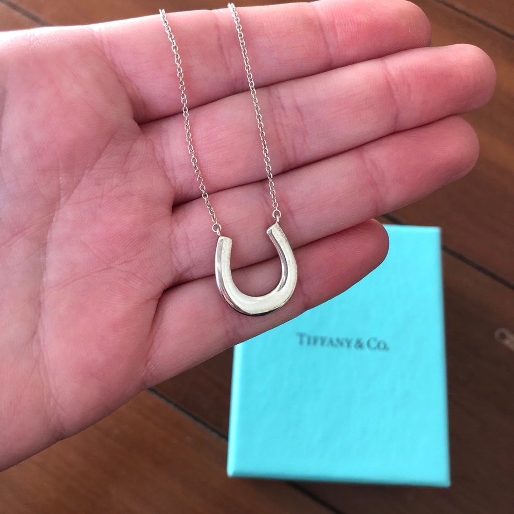 Vintage Tiffany Horseshoe Necklace